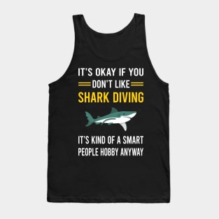Smart People Hobby Shark Diving Diver Tank Top